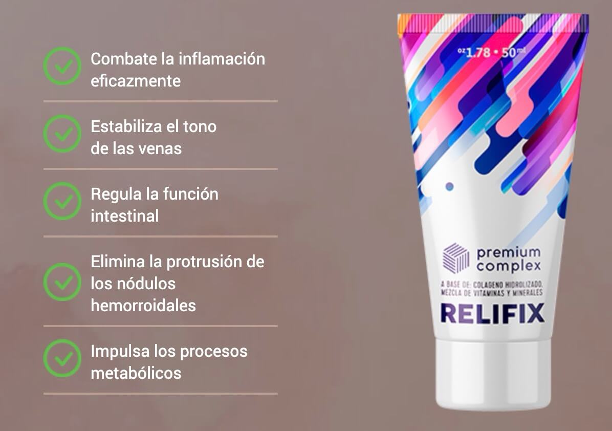 Relifix Pomada Ecuador: Precio en Fybeca  y para qué sirve